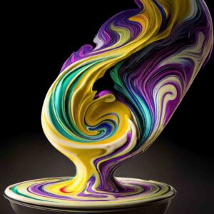 Color-Surge - abstrakte Bildkunst als limitierte Kunst, Fine-Art Print