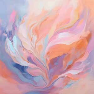 Flammen-der-Leichtigkeit-abstrakte Bildkunst als limitierte Kunst, Fine-Art
