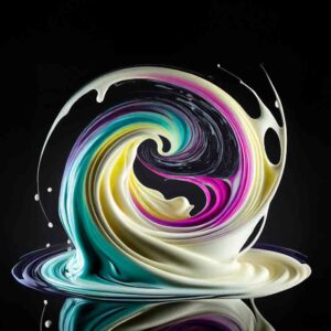 Fluid-Tornado - abstrakte Bildkunst als limitierte Kunst, Fine-Art Print